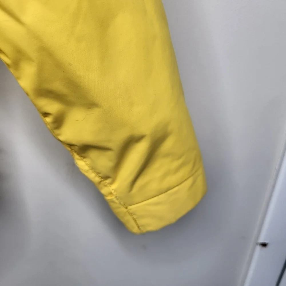 Orage Kids Yellow Prime 10 Ski Jacket Size 7 Extra Small Full Zip